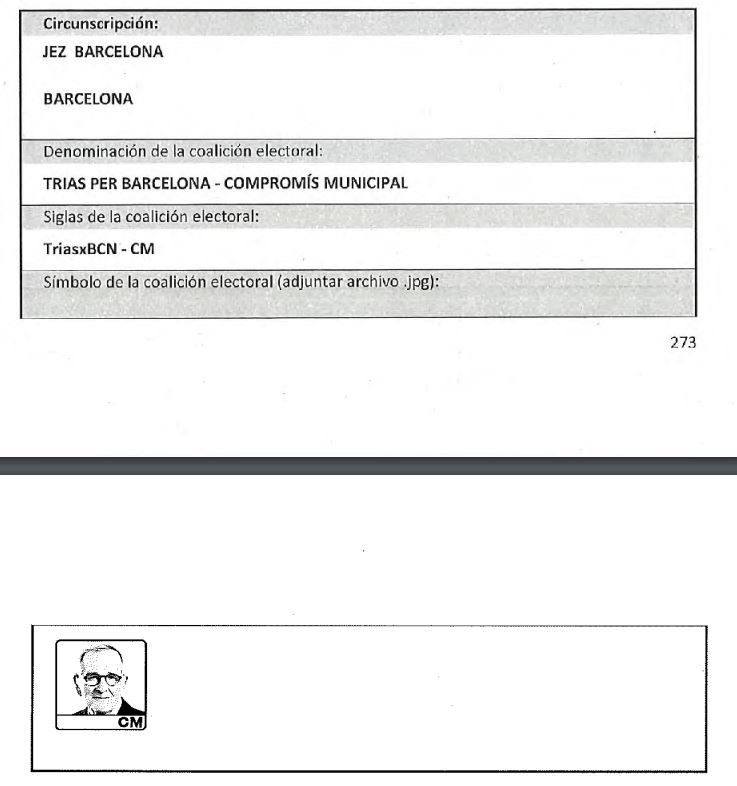 inscripció Trias per Barcelona JEC