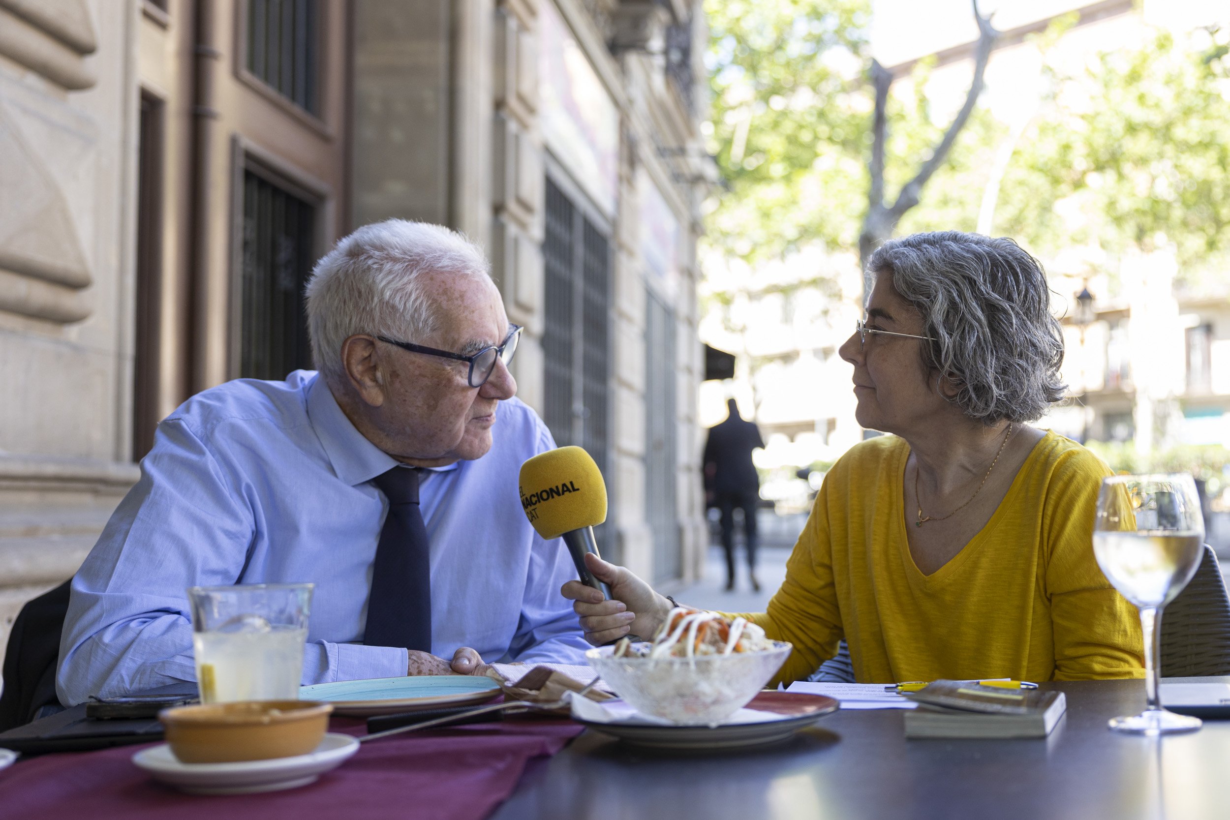 Ernest Maragall: "Ser candidato a los 80 tiene una ventaja, la libertad. Ya no hay cálculos ni hipotecas"