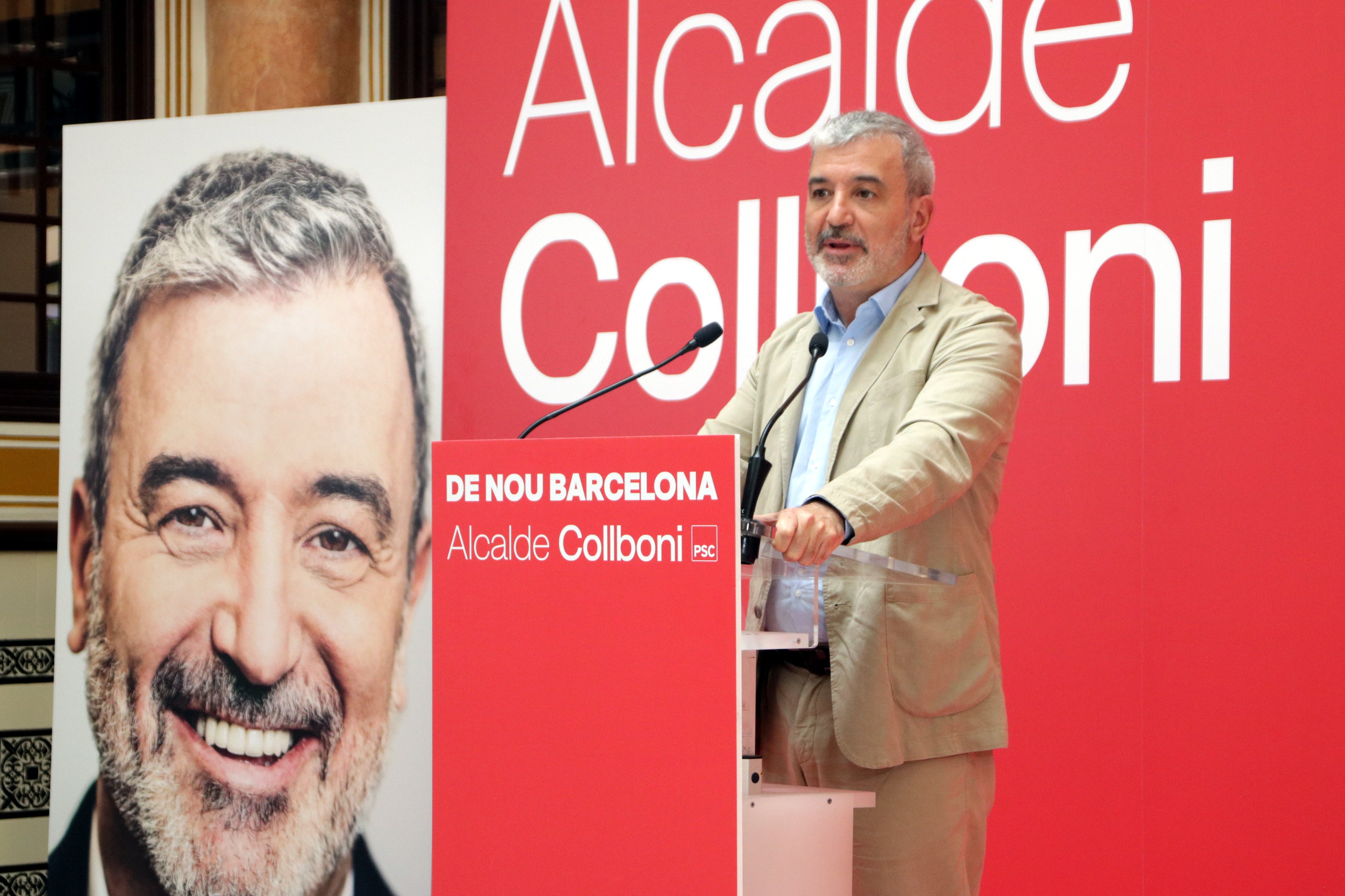 Los puntos clave del programa de Jaume Collboni y el PSC para las elecciones municipales de Barcelona
