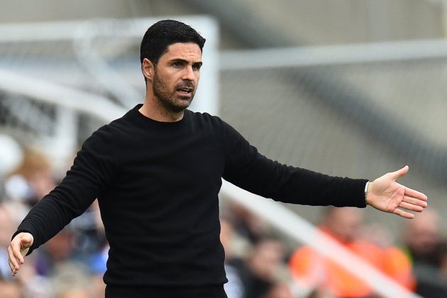 Mikel Arteta descontentament amb l'Arsenal / Foto: EFE - Peter Powell