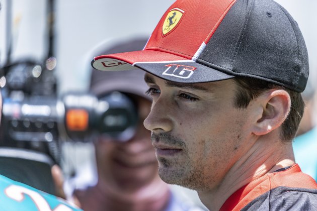 Charles Leclerc en el GP de Miami / Foto: EFE