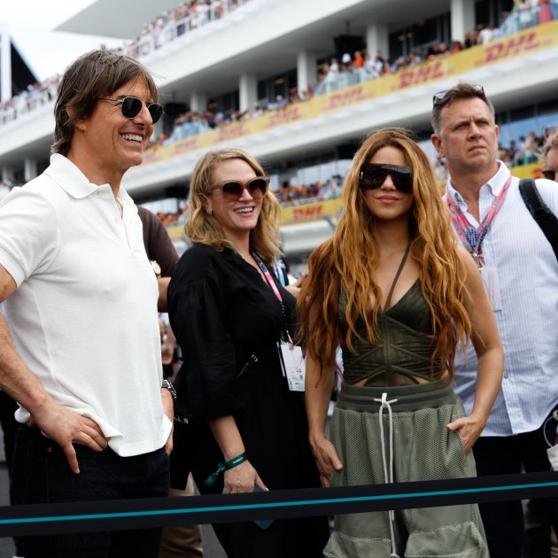 Tom Cruise y Shakira Miami Europa Press Tom Cruise y Shakira Miami Europa Press