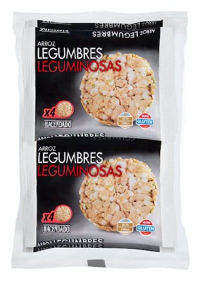 TORTITAS ARROZ LEGUMBRES MERCADONA