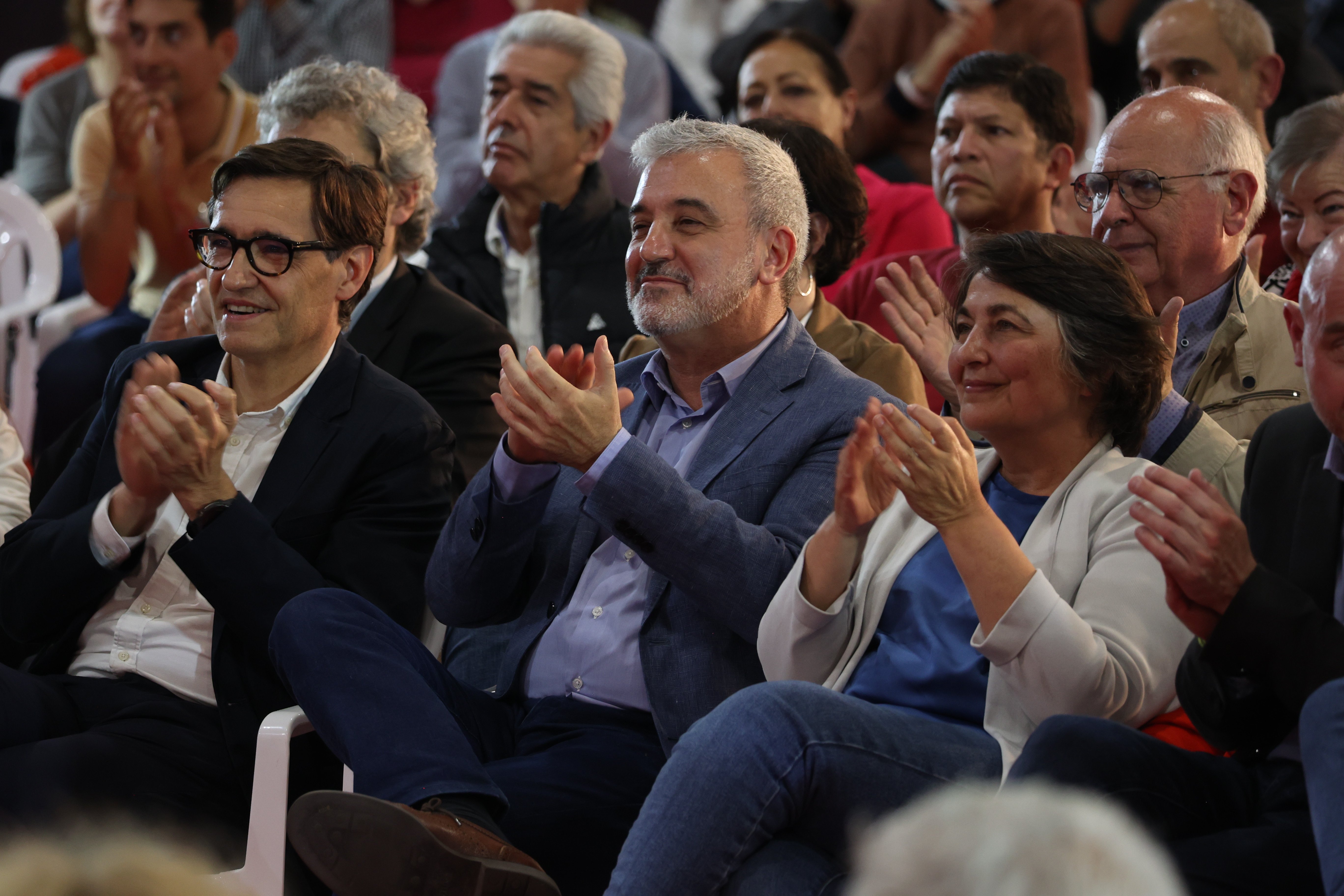 Salvador Illa i Jaume Collboni. Foto: Miquel Muñoz Salvador Illa i Jaume Collboni. Foto: Miquel Muñoz