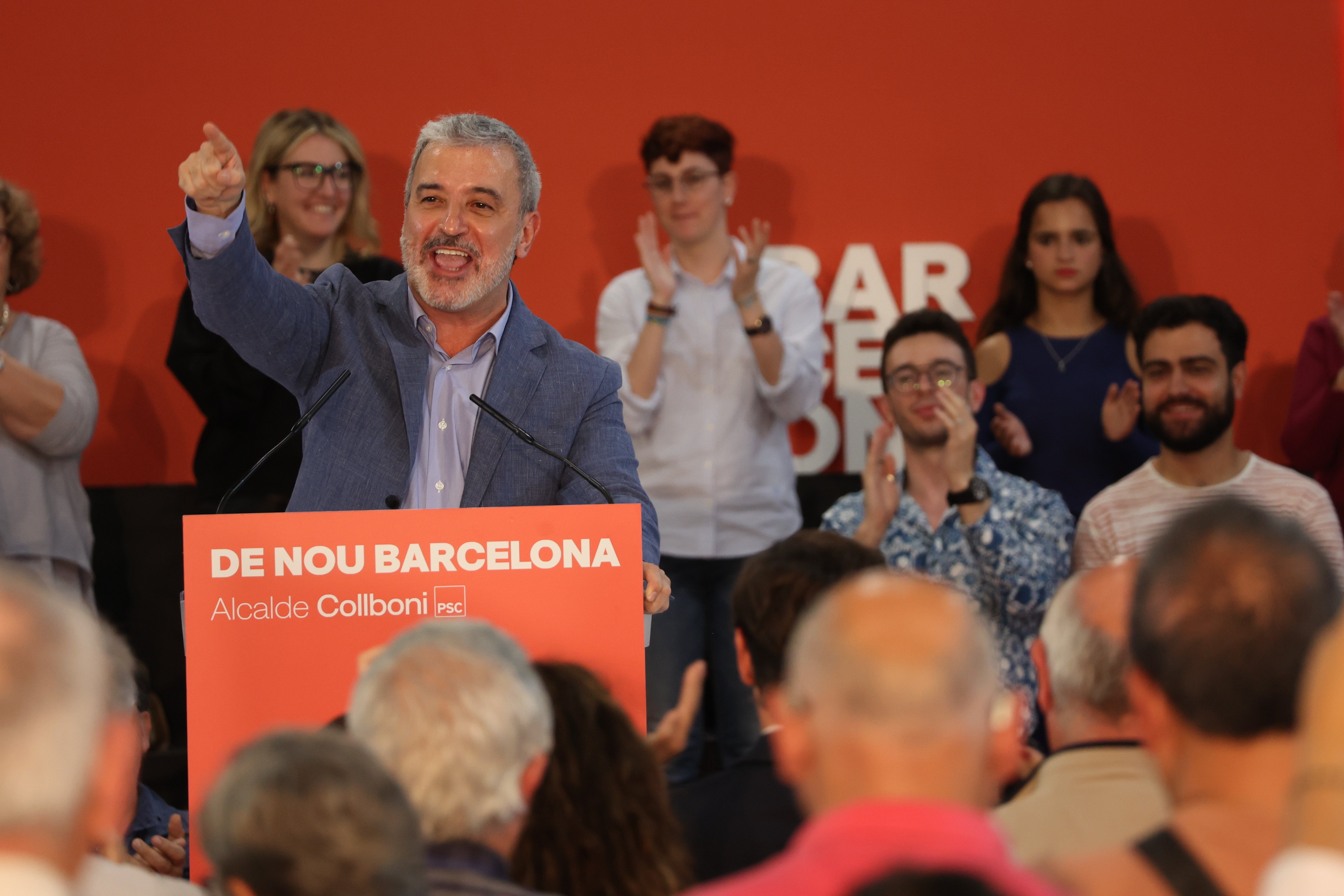Jaume Collboni empieza la campaña por Barcelona prometiendo "pasar página del procés y la decepción"