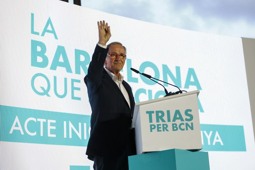 Xavier Trias dona el tret de sortida al "canvi": "El 28 no em falleu, no falleu a Barcelona"