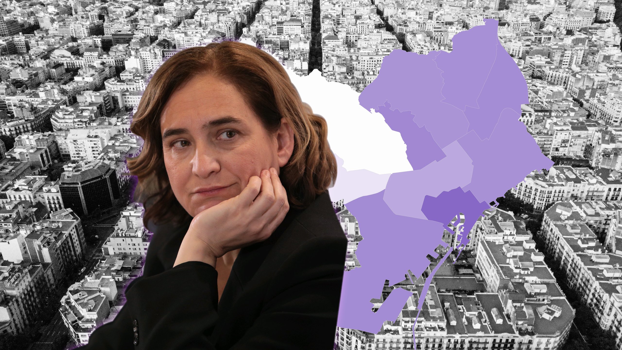 Ada Colau: els 5 districtes de Barcelona on va guanyar les eleccions municipals del 2019