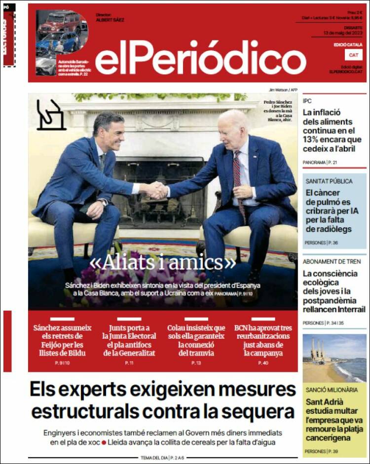Portada El Periódico Portada El Periódico