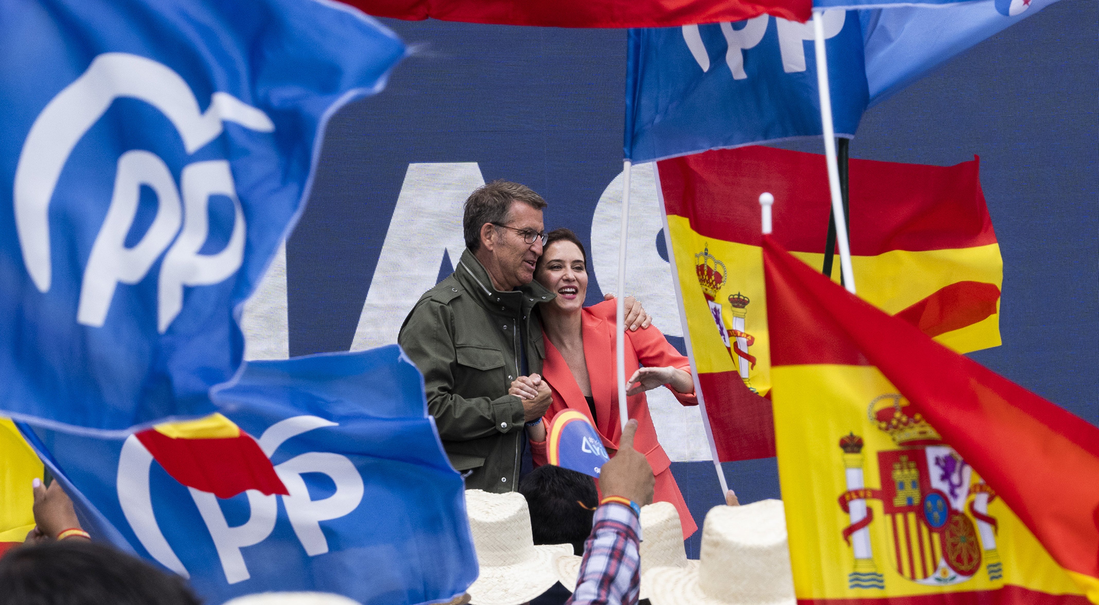 Alberto Núñez Feijóo e Isabel Díaz Ayuso. Foto: ACN Alberto Núñez Feijóo e Isabel Díaz Ayuso. Foto: ACN