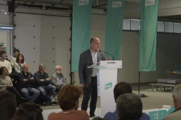 Jordi Turull en el acto de Junts en Blanes / Foto: Youtube Junts Jordi Turull en el acto de Junts en Blanes / Foto: Youtube Junts