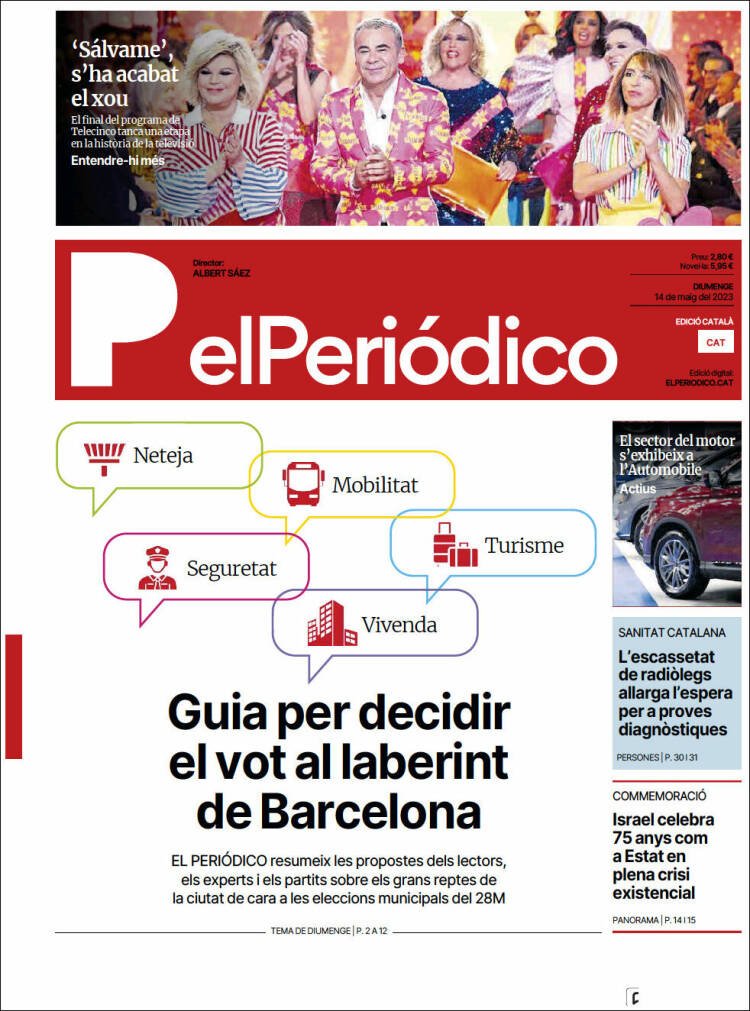 Portada El Periódico Portada El Periódico