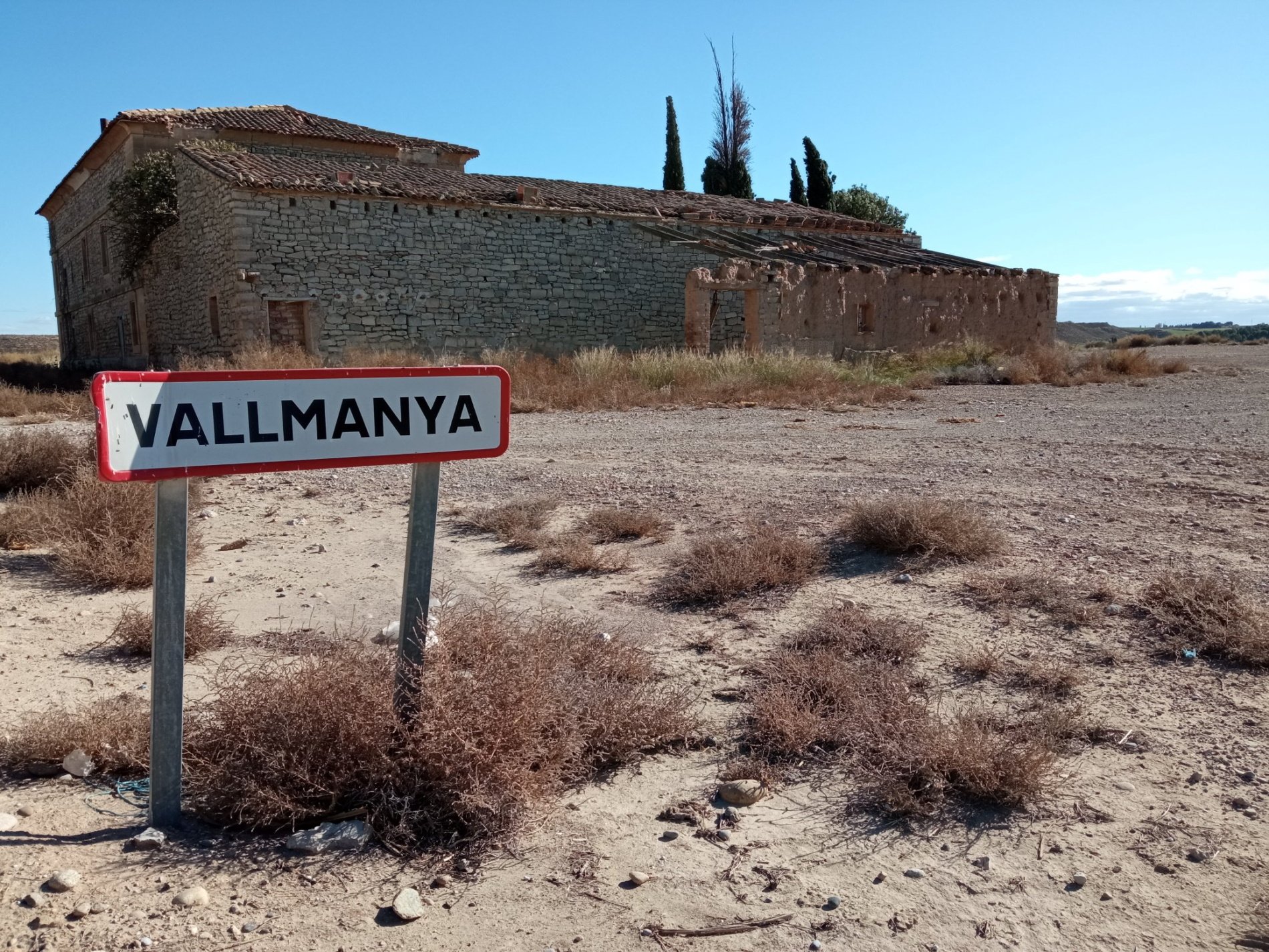 Grito de alerta por el deplorable estado de la casa de Francesc Macià de Vallmanya