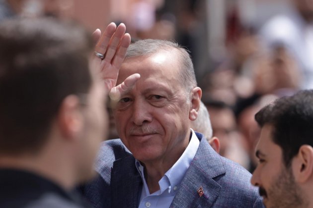 Erdogan a votar Turquia eleccions Erdogan a votar Turquia eleccions