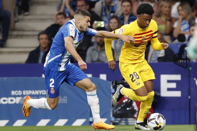 Balde Óscar Gil Espanyol Barça / Foto: EFE Balde Óscar Gil Espanyol Barça / Foto: EFE