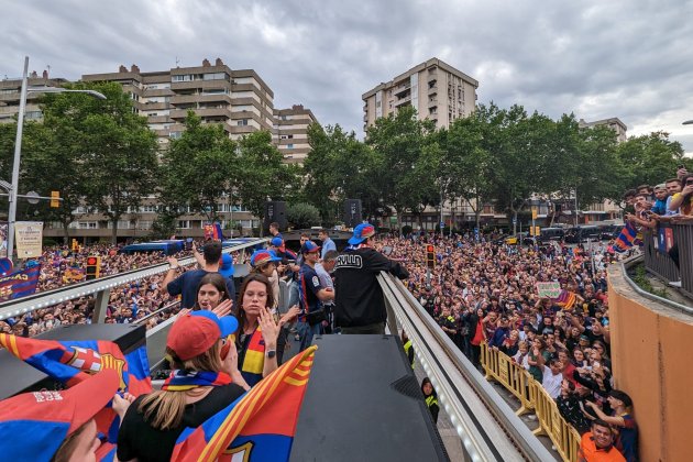 Rúa celebración Liga Barça Rúa celebración Liga Barça