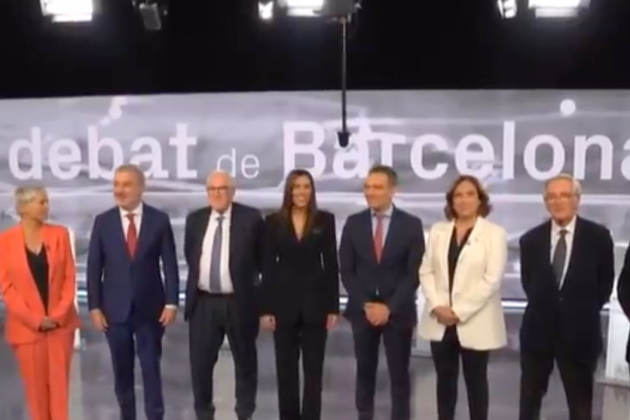 Canddiats Barcelona debat Beteve Canddiats Barcelona debat Beteve