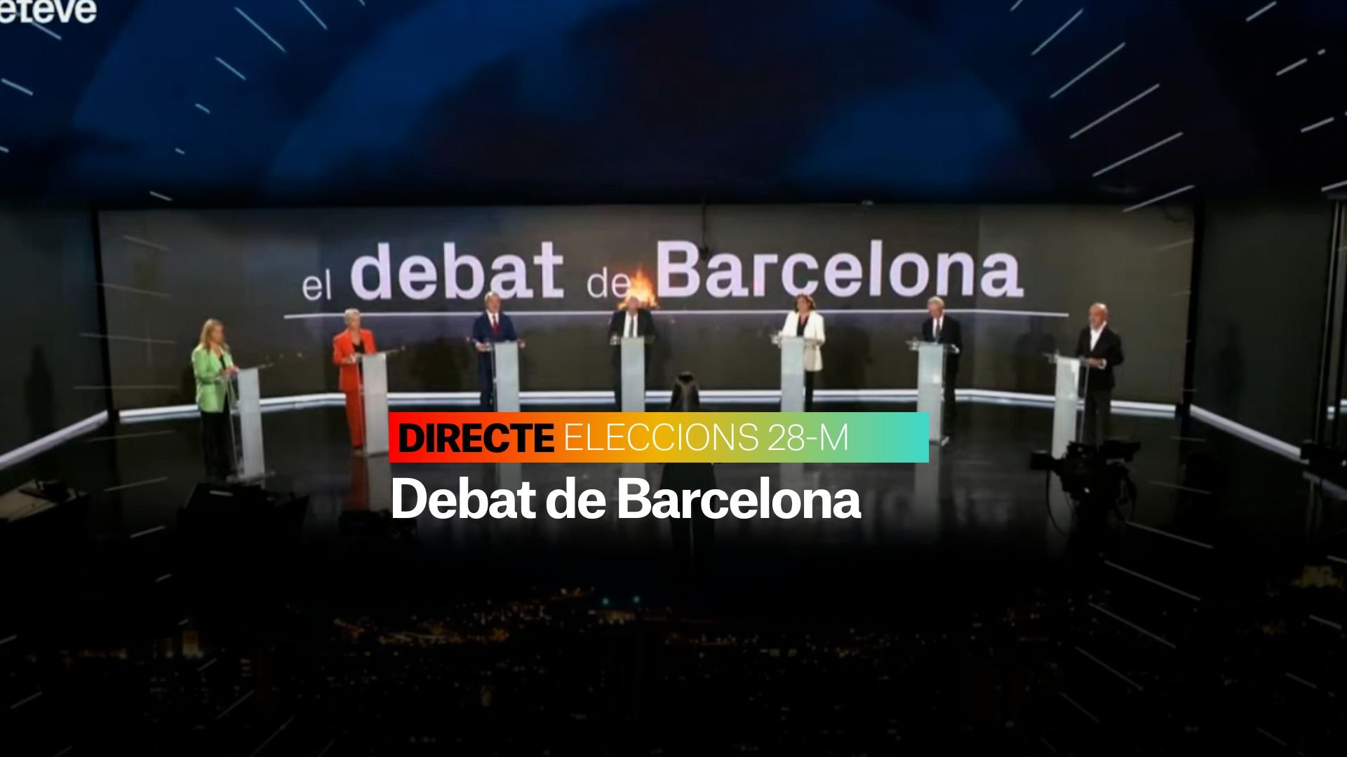 Debate electoral de Barcelona en Betevé, DIRECTO | Fact-checking de las municipales en tiempo real