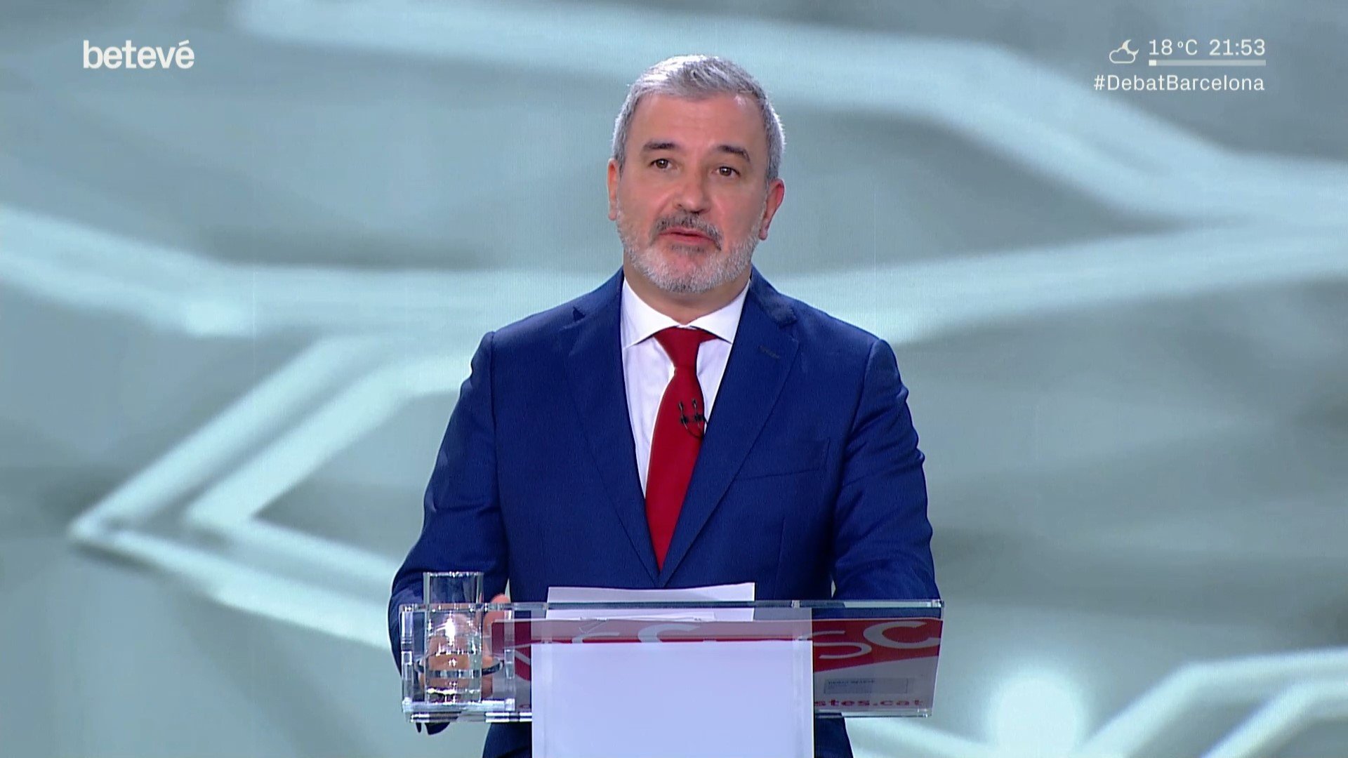 Jaume Collboni Debat Eleccions Municipals 2023 Barcelona Beteve Jaume Collboni Debat Eleccions Municipals 2023 Barcelona Beteve