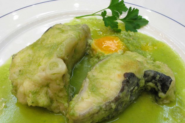Congrio Salsa Verde Congrio Salsa Verde