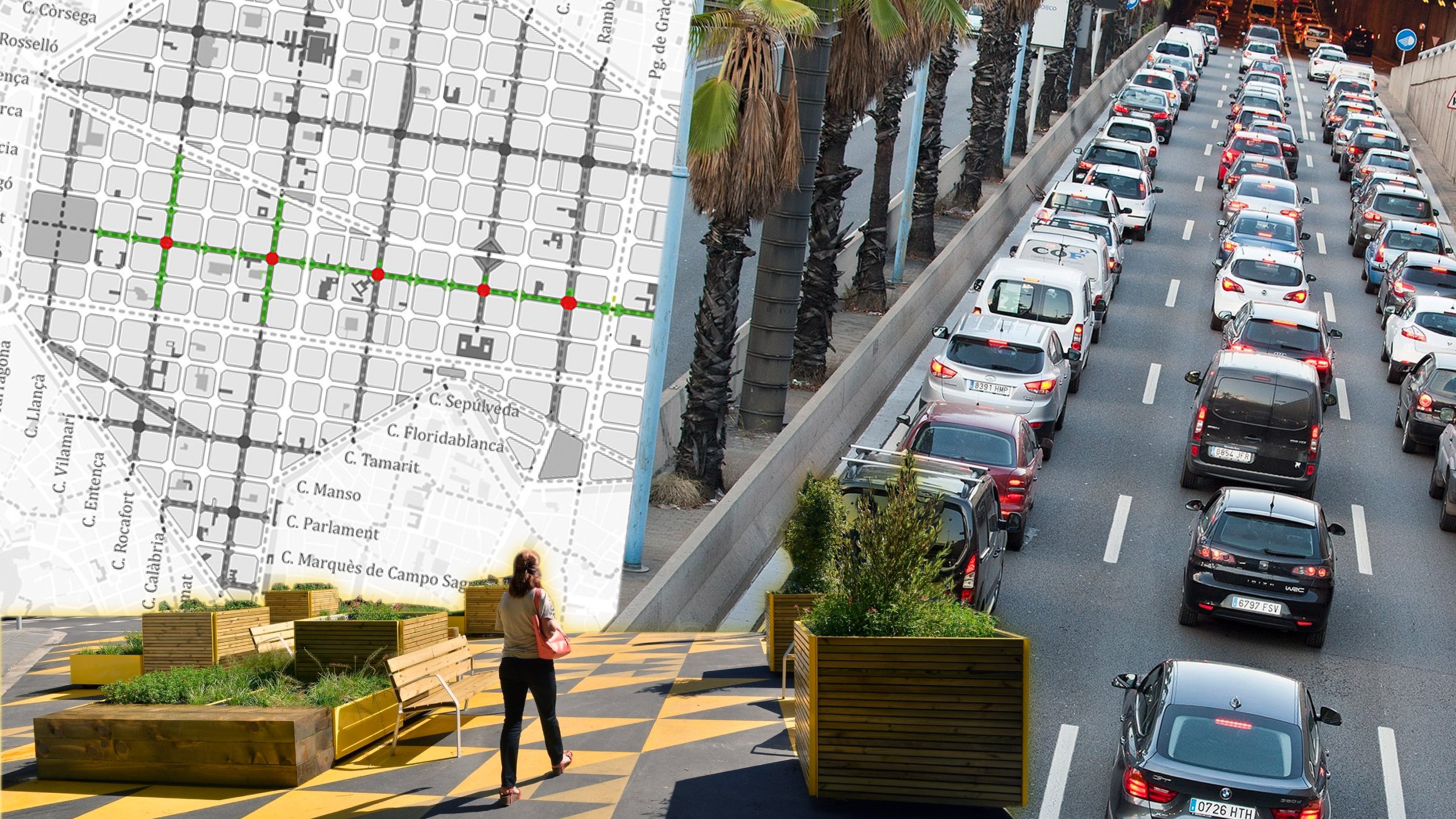 Supermanzanas: ¿hasta qué punto mejoran la calidad del aire de Barcelona?