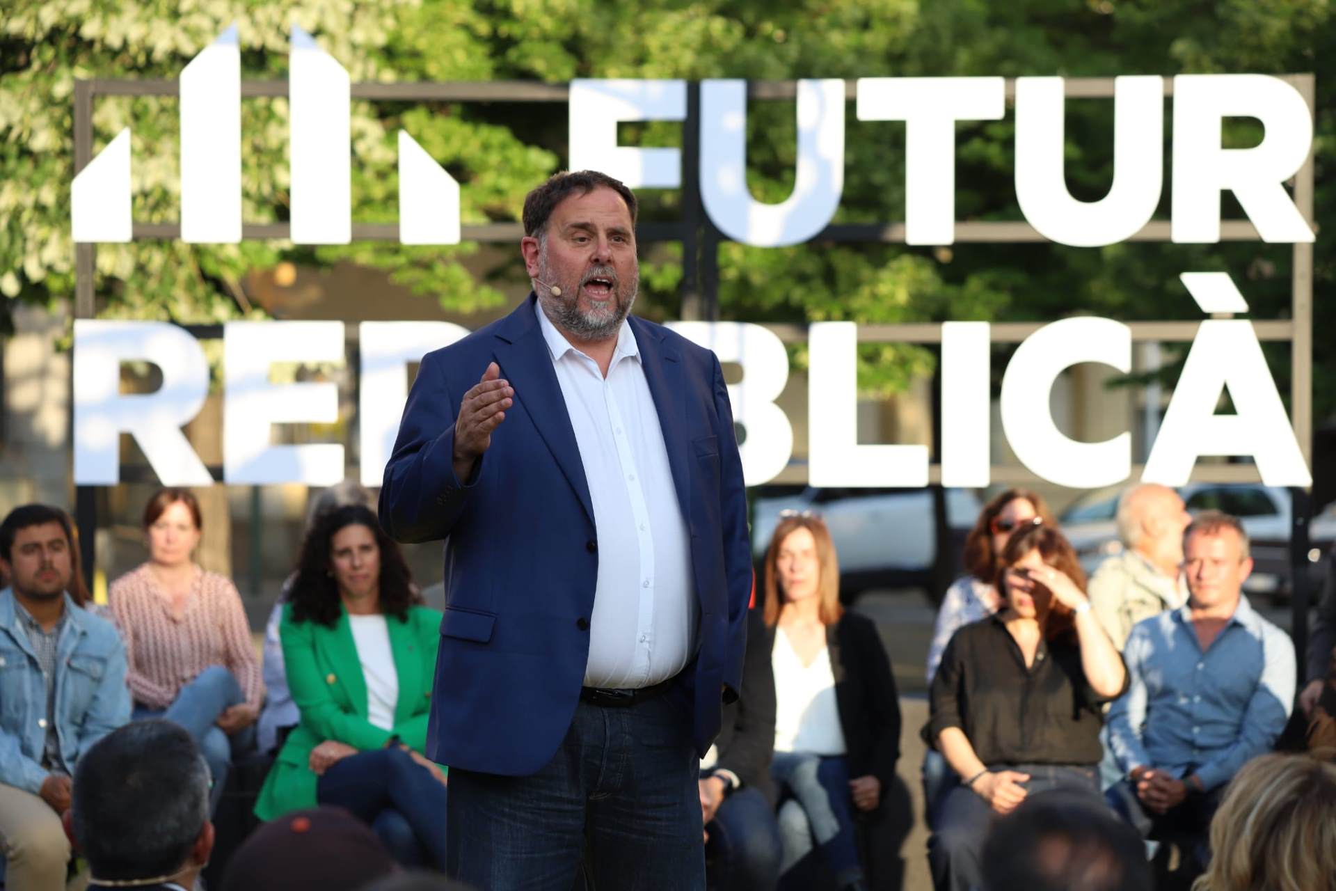 Oriol Junqueras propone a ERC como alternativa al "espíritu derrotista" del PSC en Sabadell