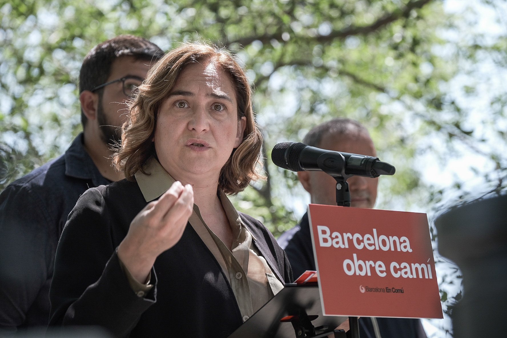 Ada Colau presenta un 'pla ombra' contra el “trumpisme i negacionisme climàtic” de Trias i Ayuso