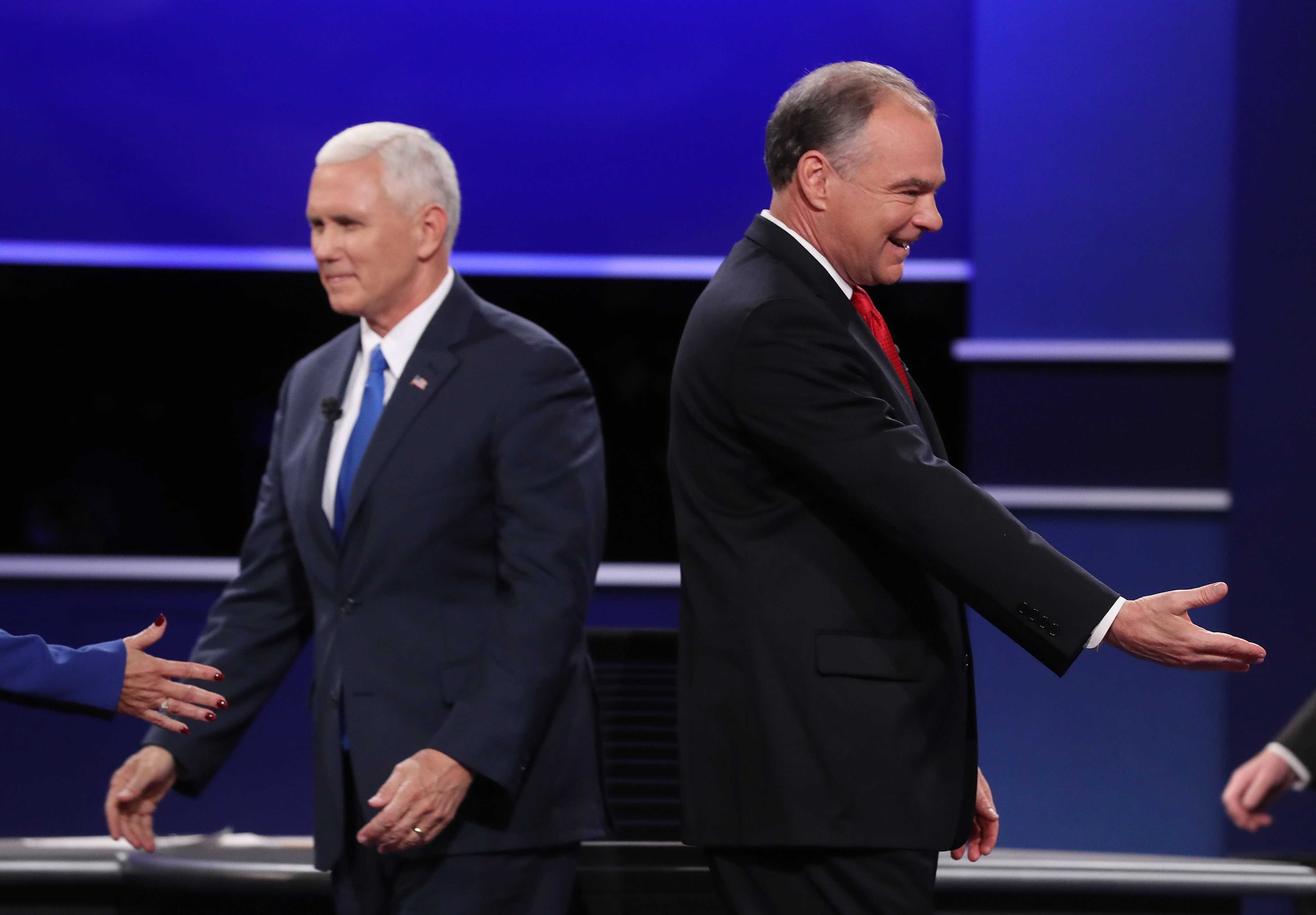 La política exterior i la retòrica de Trump copen el debat vicepresidencial