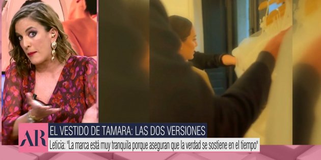 Tamara Falcó vestido Telecinco