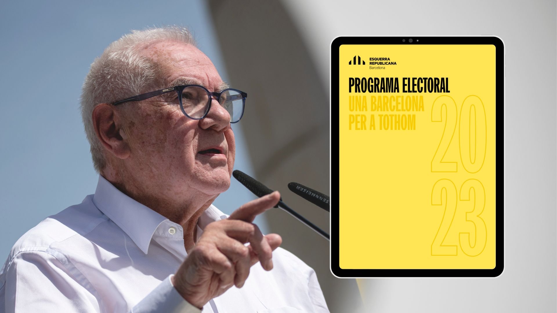 Programa electoral de ERC en Barcelona: ¿Qué propone Ernest Maragall?