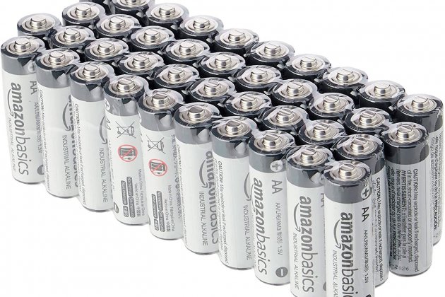Pilas alcalinas AA Amazon Basics2 Pilas alcalinas AA Amazon Basics2