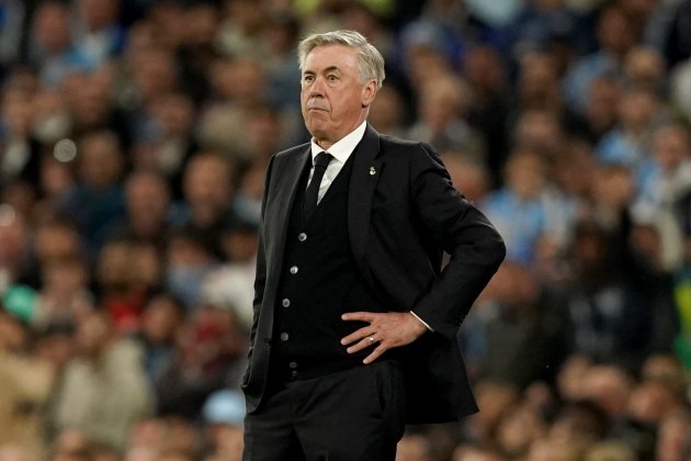 Carlo Ancelotti seriós Manchester City / Foto: Europa Press