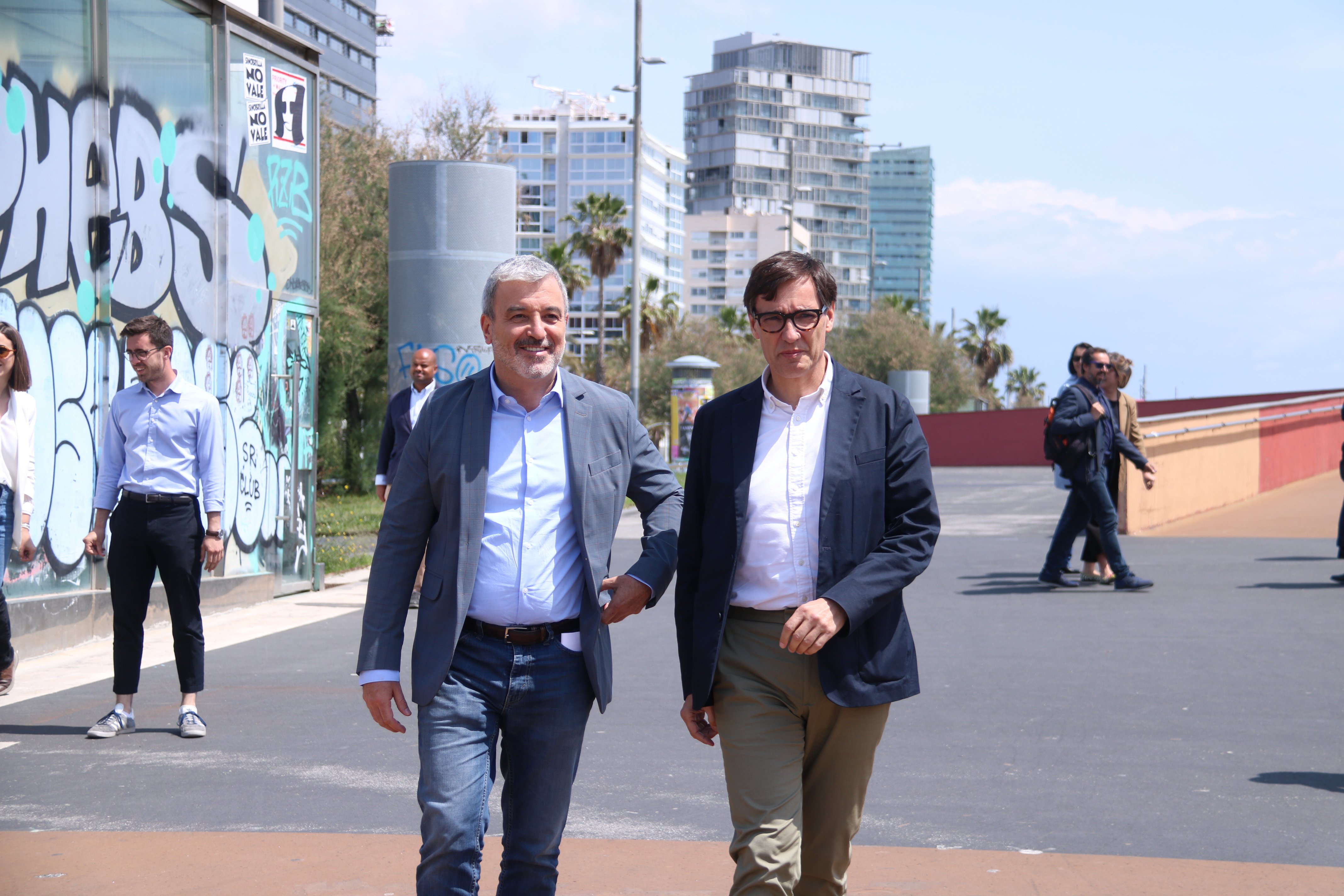 Jaume Collboni: "Cada día queda menos claro para qué sirve votar a Trias"