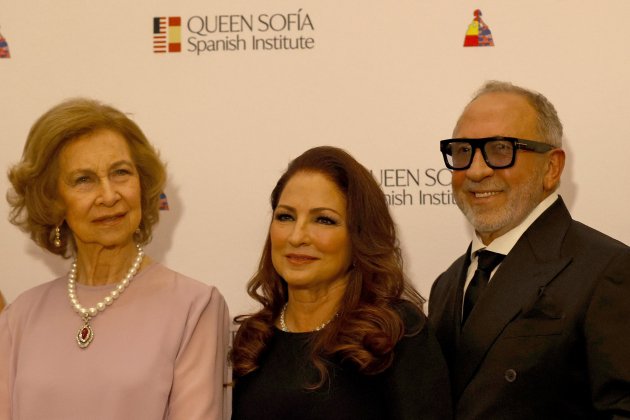 Reina Sofia Gloria y Emilio Estefan EFE