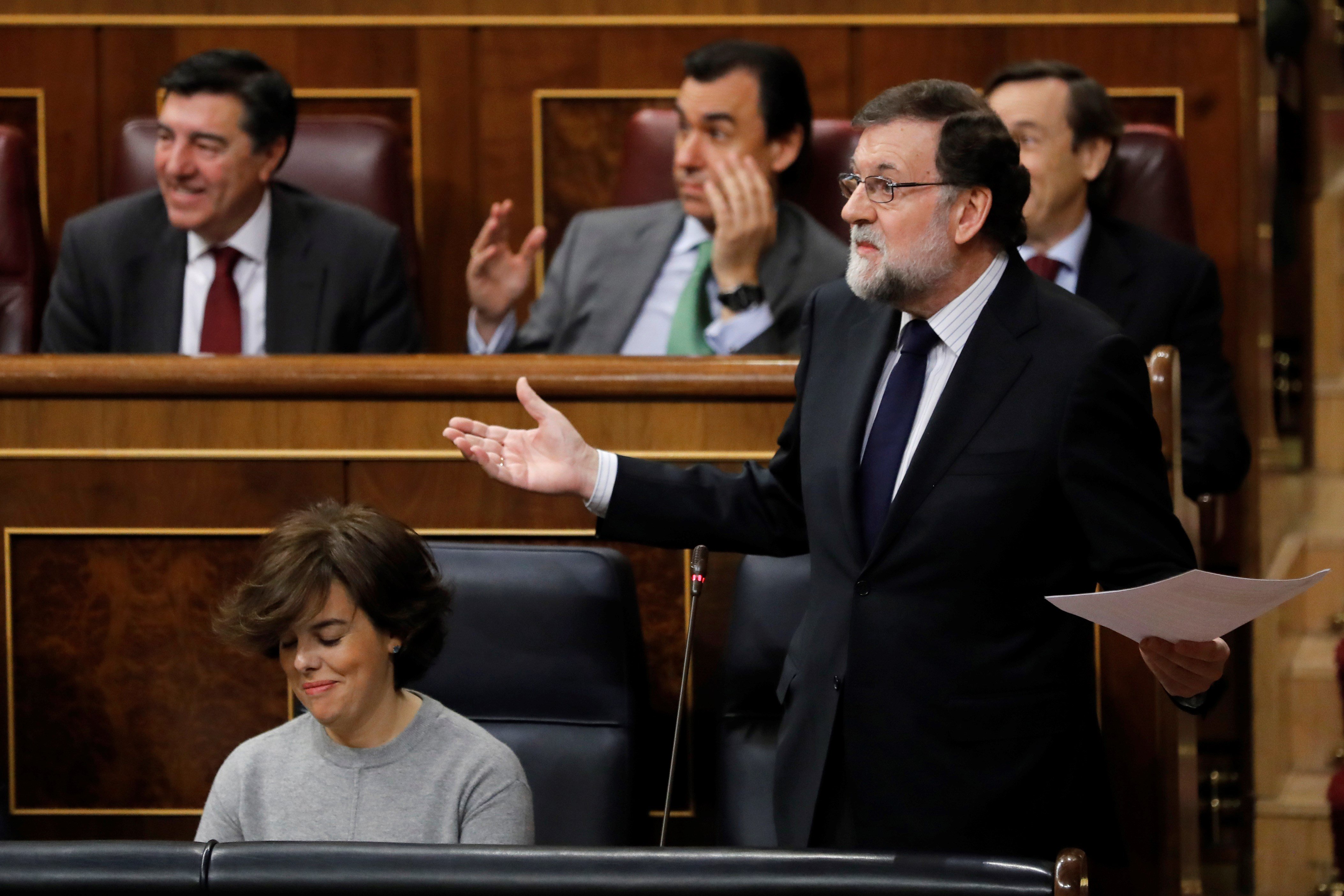 El vídeo on Rajoy admet que Puigdemont no ha comès malversació per l'1-O