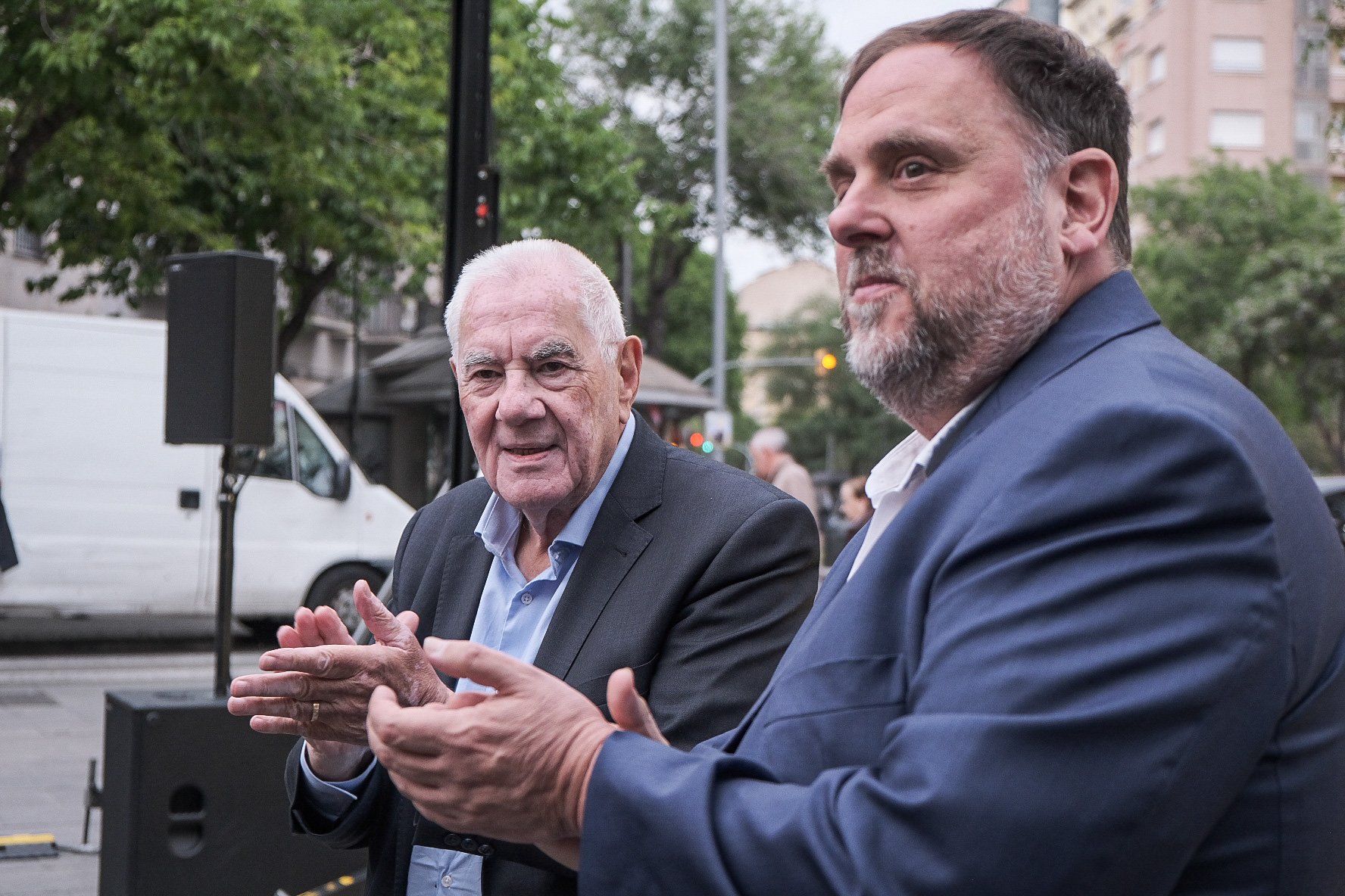 Junqueras crida a “revoltar-se” contra el “pacte de la derrota” de la “sociovergència” a Barcelona