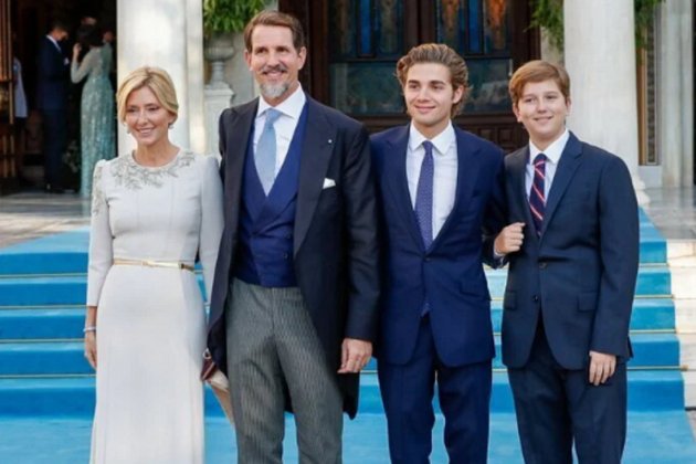 Marie Chantal, Pablo y Achileas GTRES