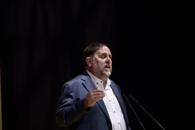 oriol junqueras acte erc cornella   Foto Carlos Baglietto