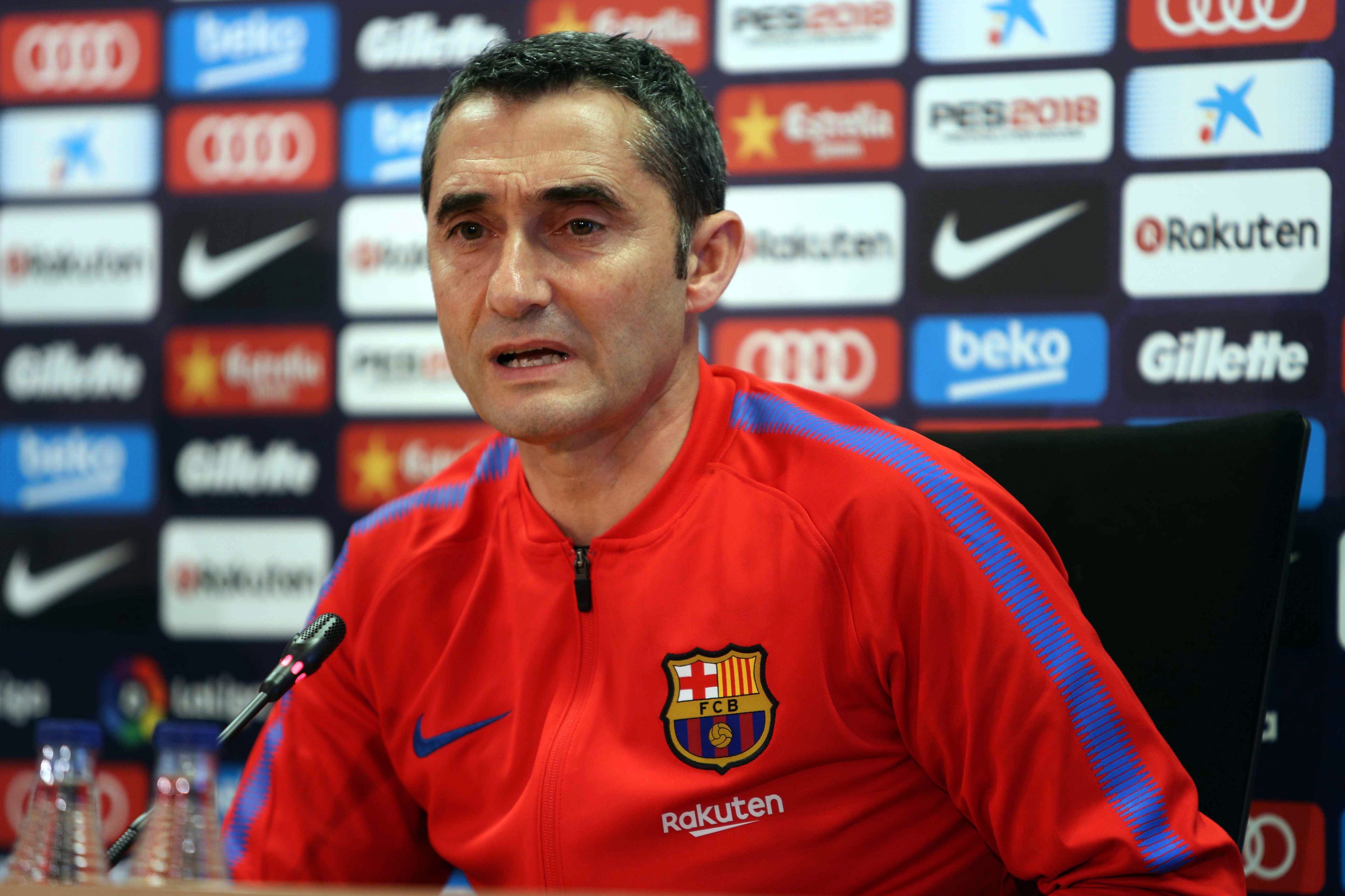 Valverde y el título de Liga: "No creo que tengamos que especular"