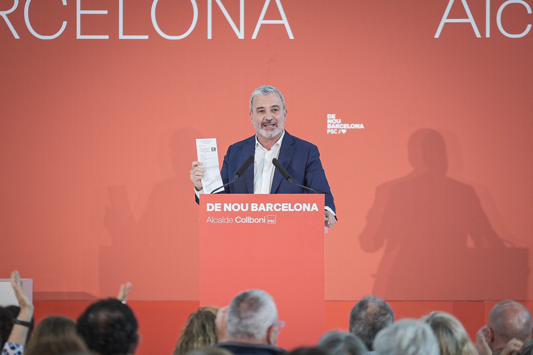 Jaume Collboni papeleta psc Carlos Bagleitto Jaume Collboni papeleta psc Carlos Bagleitto
