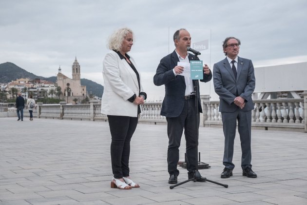 Jordi Turull Jaume Giró Mònica Gallardo Sitges 22 maig 2023 Carlos Baglietto Jordi Turull Jaume Giró Mònica Gallardo Sitges 22 maig 2023 Carlos Baglietto