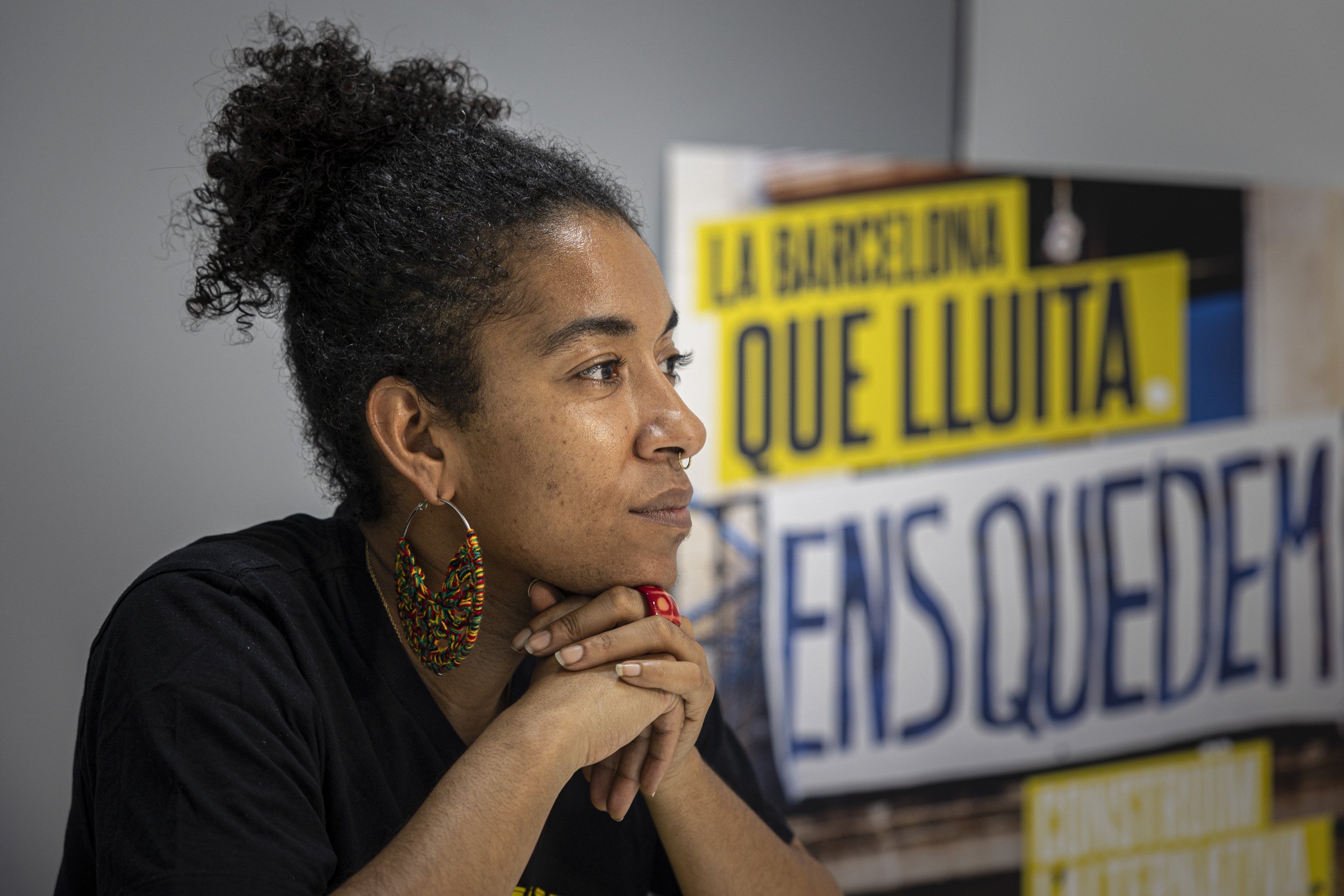 Zasca de Basha Changue a Irene Montero: "Tu puesto descansa sobre los muertos de Melilla"