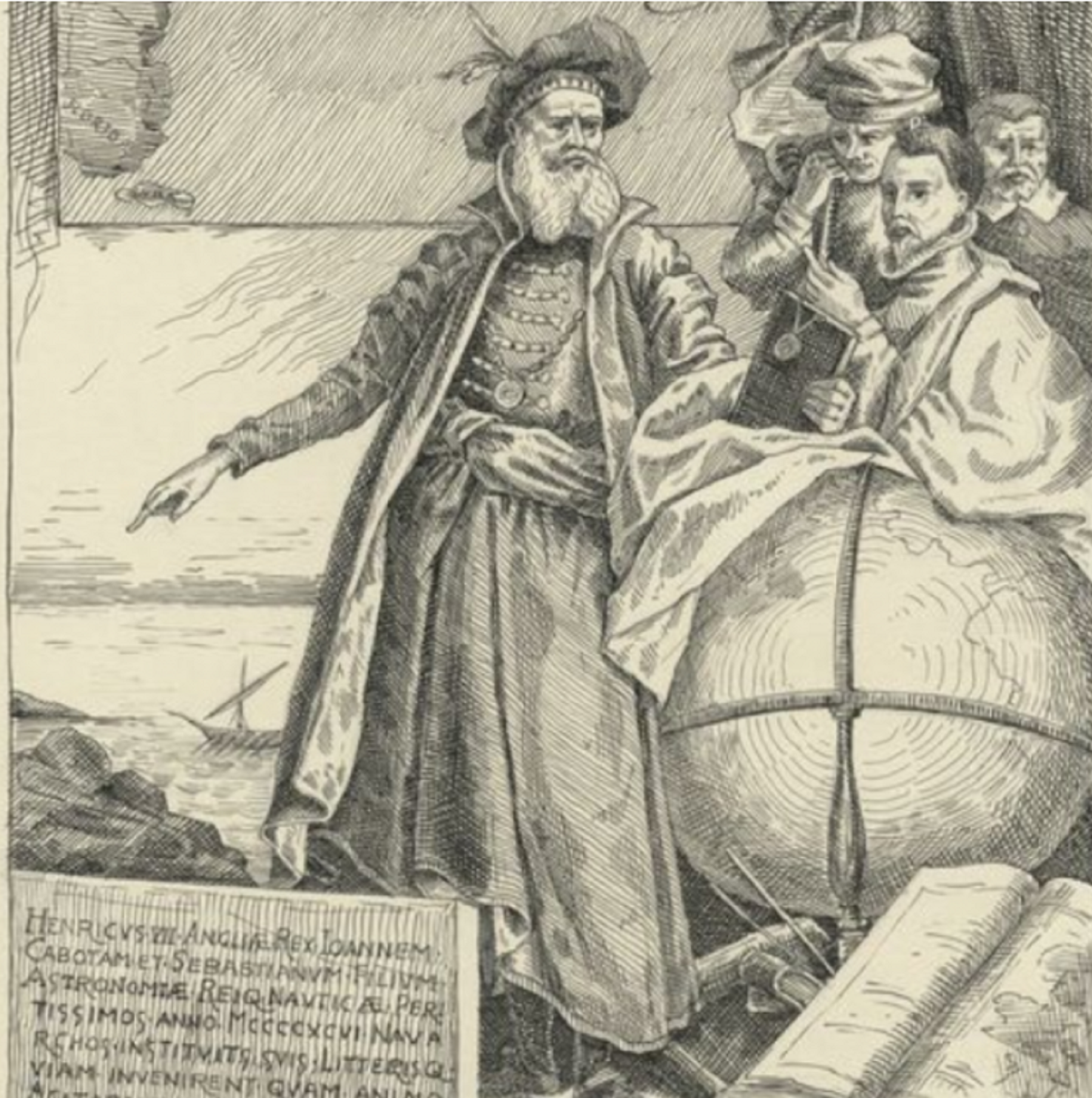 Nace Juan Caboto, compañero y rival de Colón y, también, de misterioso origen
