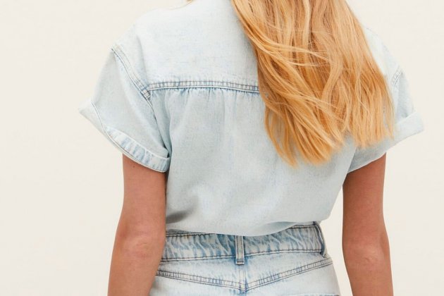 Mono corto denim Mono corto denim