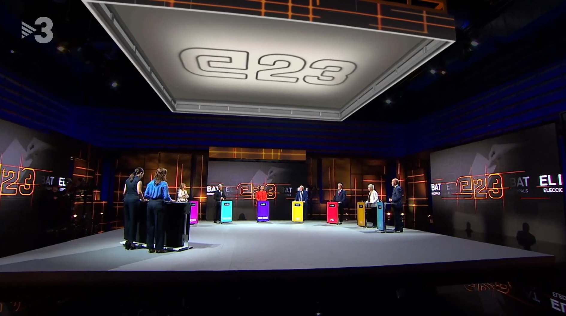 Debat de les eleccions generals a TV3: dia, horari i candidats