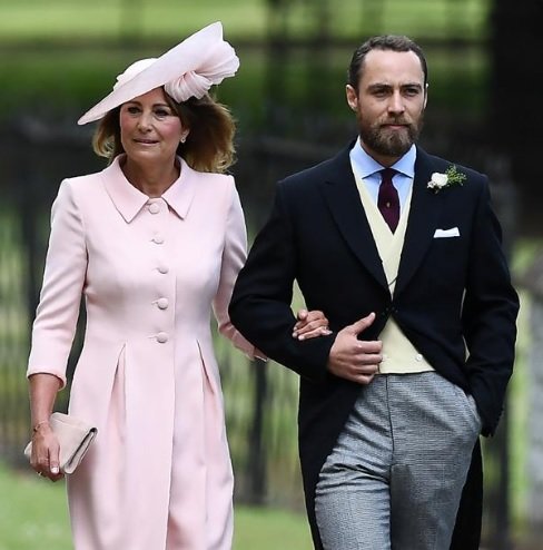 Carole Middleton y su hijo James, hermano de Kate GTRES Carole Middleton y su hijo James, hermano de Kate GTRES