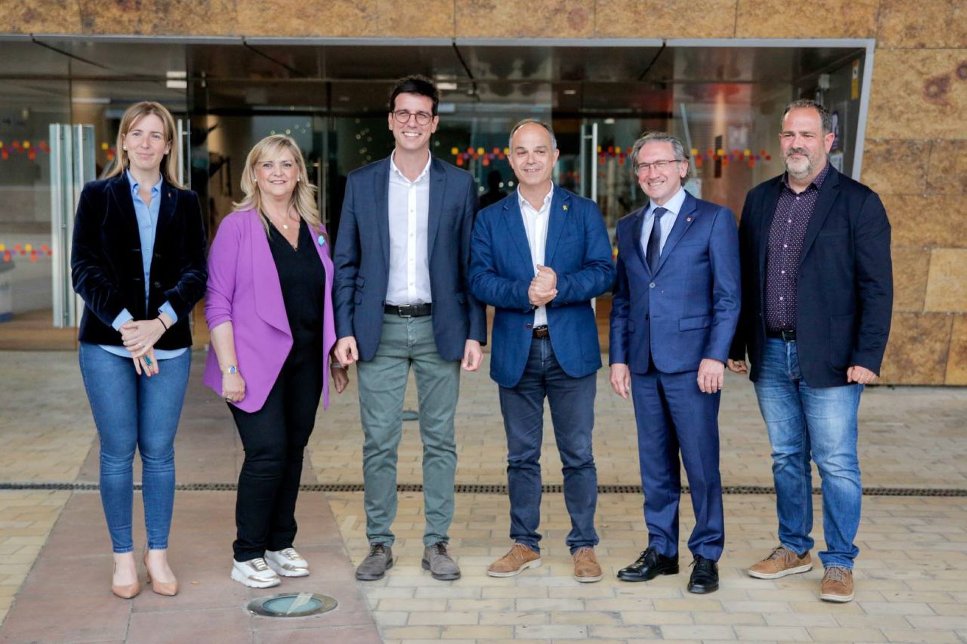 Victoria Alsina, Violant Cervera, Toni Postius i Jaume Giro, Junts a Lleida / Junts