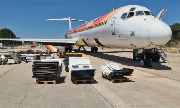 Los aviones también se reciclan