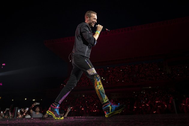 Chris Martin Concert Coldplay Barcelona Estadi Olimpic 24 Maig / Montse Giralt
