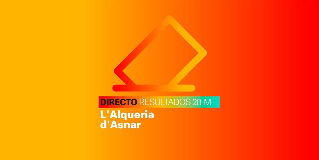 Resultados Elecciones L'Alqueria d'Asnar | Escrutinio de las Municipales 2023