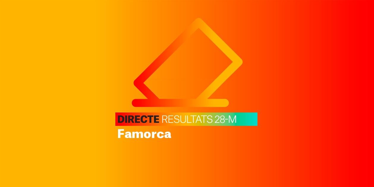 Resultats Eleccions Famorca | Escrutini de les Municipals 2023